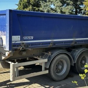 foto 18t wywrotka przyczepa tandem bordmatik Panav