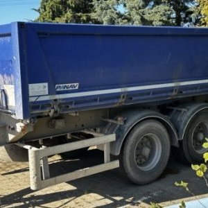 foto 18t wywrotka przyczepa tandem Panav TS3.18