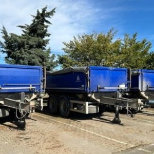 foto 18t wywrotka przyczepa tandem Panav TS3.18