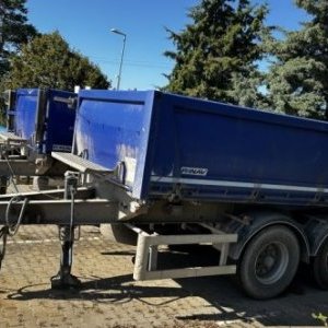 foto 18t wywrotka przyczepa tandem Panav TS3.18