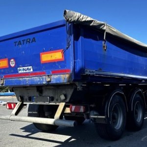 foto 18t wywrotka przyczepa tandem Panav TS3.18