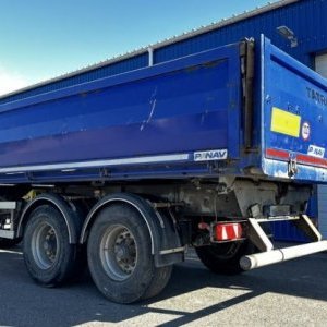 foto 18t wywrotka przyczepa tandem Panav TS3.18