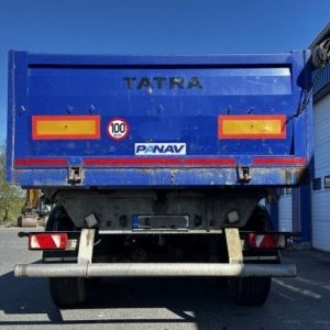 foto 18t wywrotka przyczepa tandem Panav TS3.18