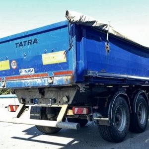 foto 18t wywrotka przyczepa tandem Panav TS3.18